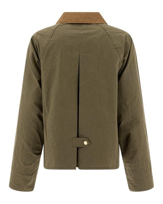 Barbour Green "Catlin" Waterproof Jacket