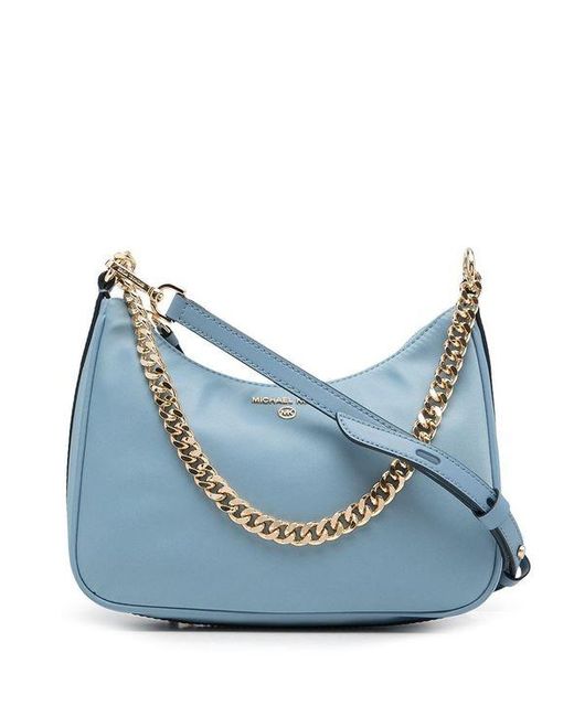 Michael Kors Light Blue Nylon Jet Set Bag | Lyst