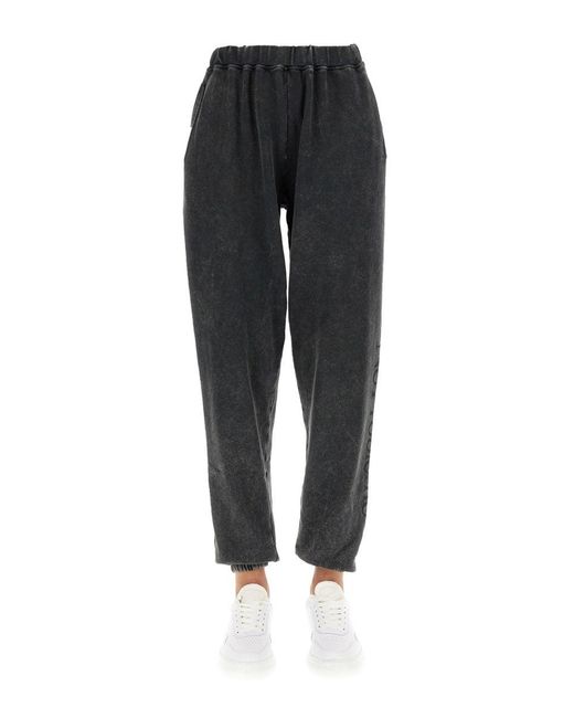 "No Problem" Jogging Pants-Donna di Aries in Black