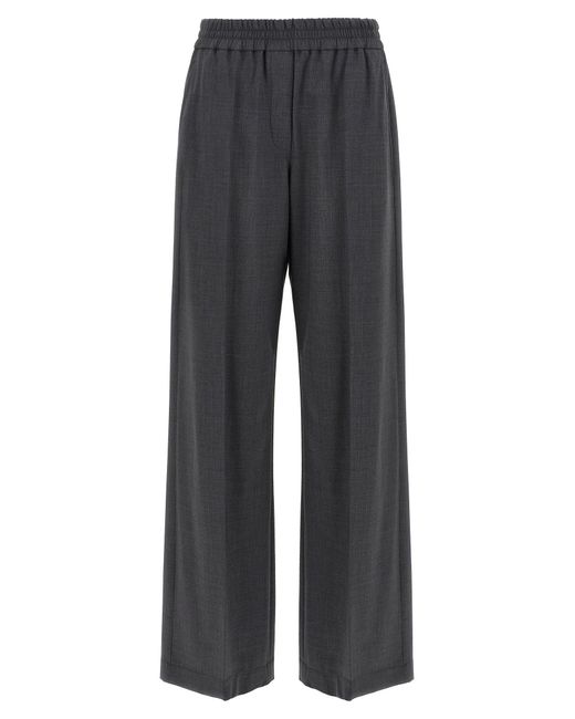 Brunello Cucinelli Gray Wool Pants