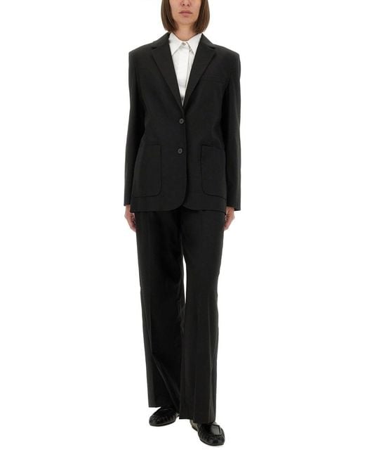 THE GARMENT Black "Pluto" Blazer With Bow