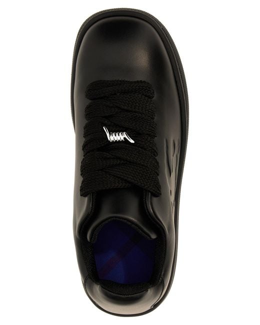 Box Sneakers Nero di Burberry in Black da Uomo