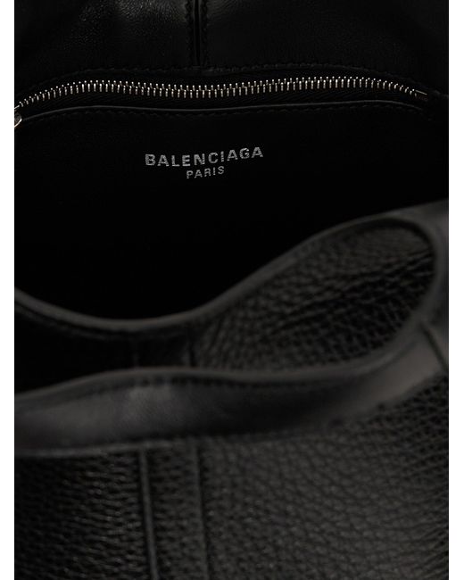 Balenciaga Black Locker Hobo Hand Bags