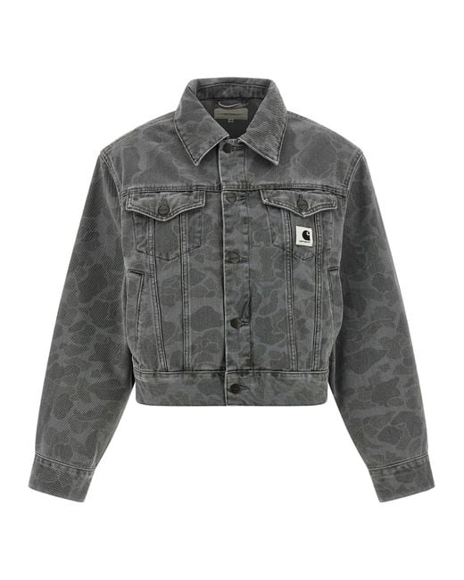 Carhartt Duck Orell Puffer Jackets Gray
