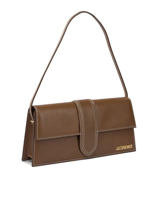 Le Bambino Long Borse A Spalla E Tracolla Marrone-Donna di Jacquemus in Brown