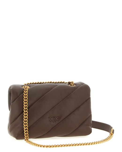 Love Mini Puff Borse A Tracolla Marrone-Donna di Pinko in Brown