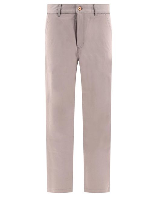 ANDBLUE Gray Carpenter Trousers for men