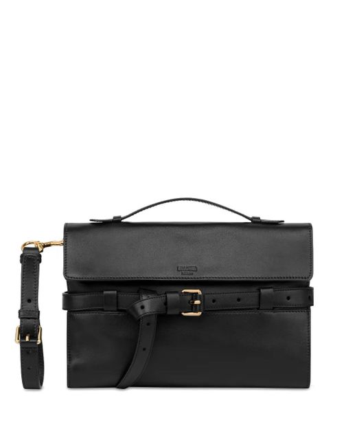 Moschino Tie Me Tote Bag in Black | Lyst