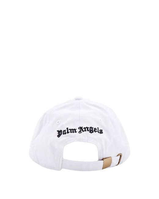 Palm Angels White Hat for men