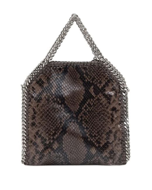 Stella McCartney Black Falabella Mini Tote Bag