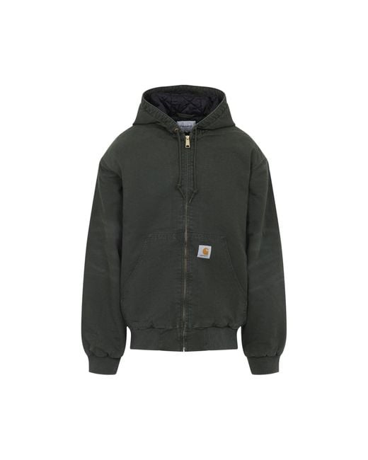 Carhartt Black Jackets Green for men