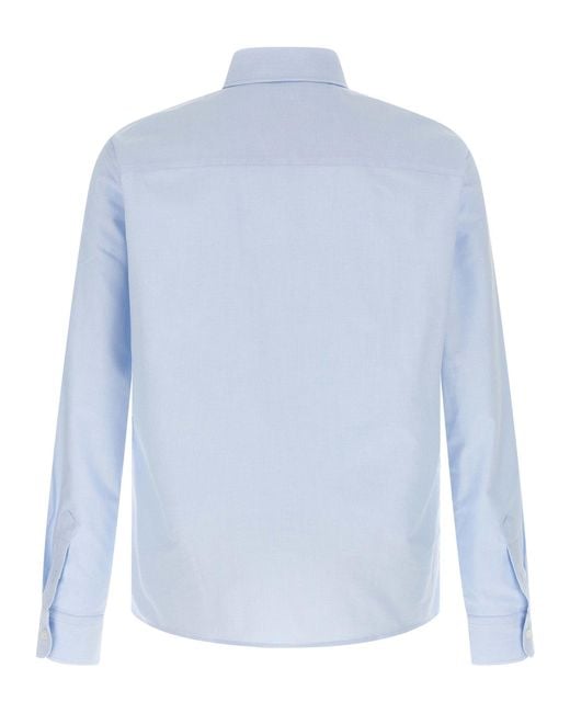 AMI Blue Ami De Coeur Shirt And Blouse Light for men