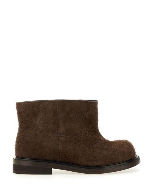 Crust "Olivia" Boot-Donna di Moschino in Brown