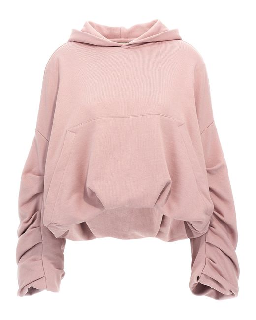 Felpa con cappuccio 'Hannett' di Dries Van Noten in Pink