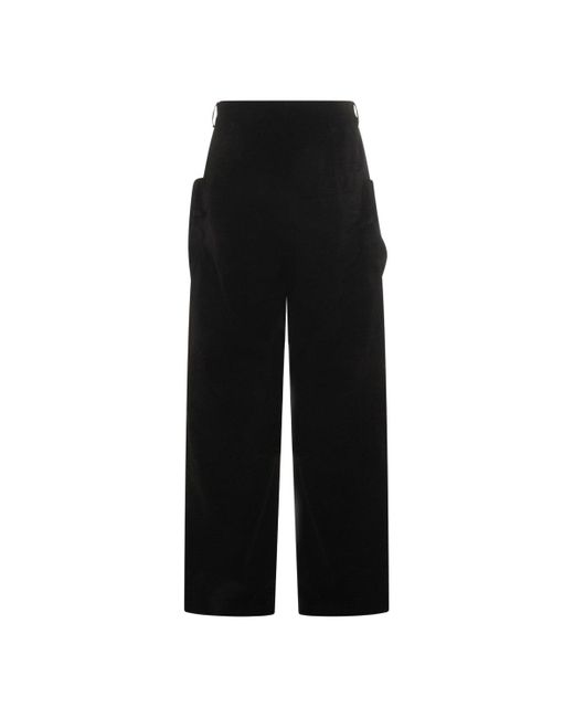 Trousers Blacks And Greys-Uomo di Rick Owens da Uomo