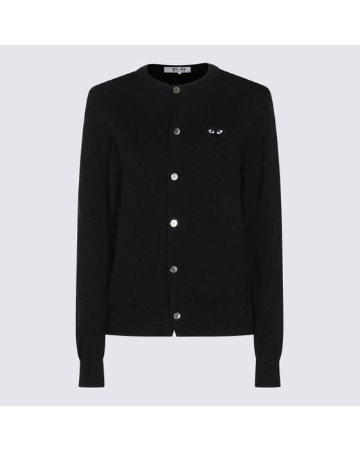 COMME DES GARÇONS PLAY Sweaters Blacks And Greys