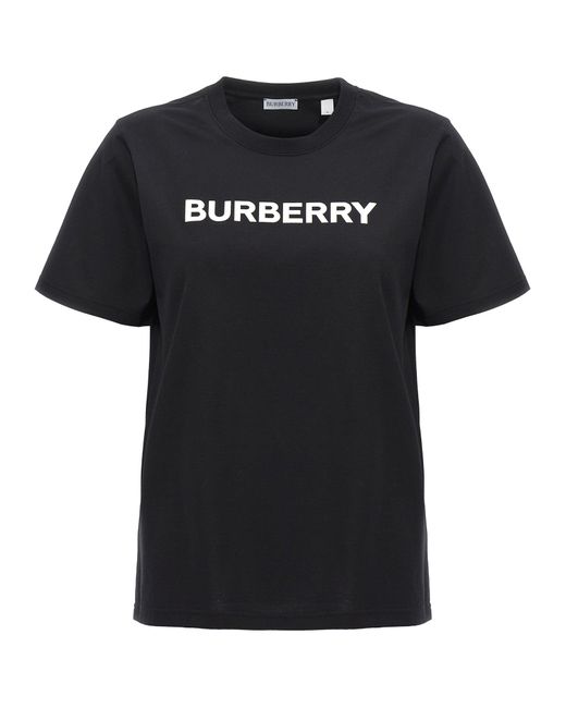 Margot T Shirt Bianco/Nero di Burberry in Black