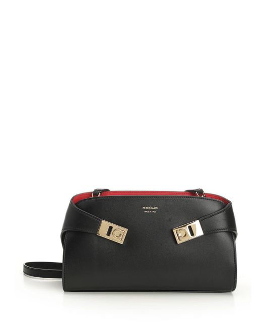 Ferragamo Black Hug Crossbody Bags
