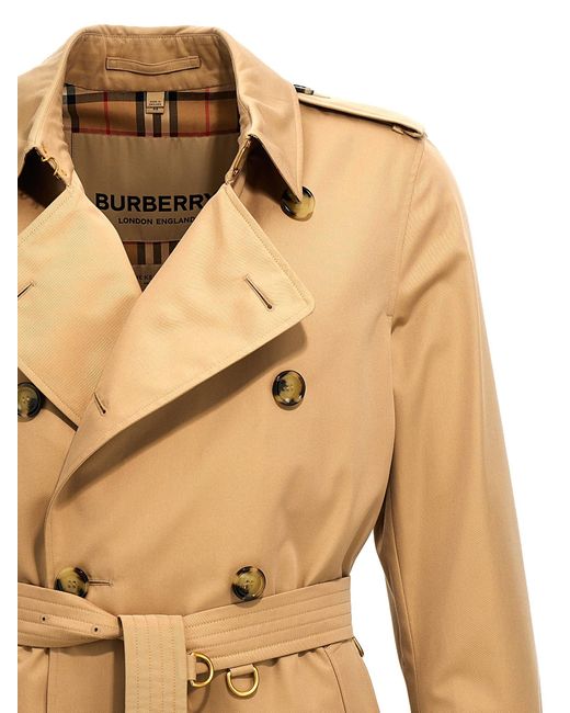 Burberry Natural Kensington Coats, Trench Coats for men
