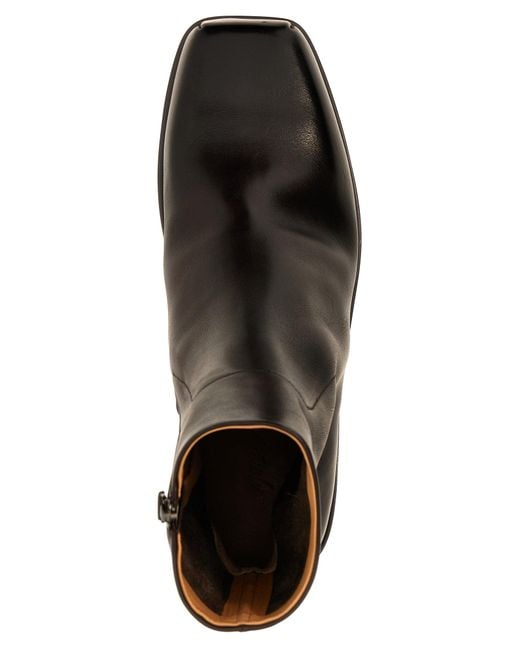Marsèll Black Cassello Boots, Ankle Boots for men