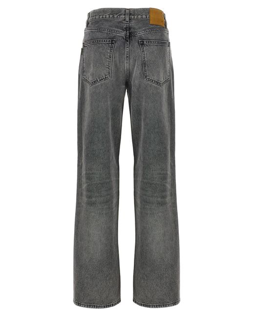 Haikure Gray Korea Flanel Jeans