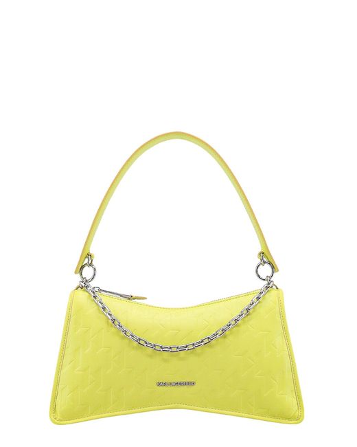 Karl Lagerfeld Yellow Shoulder Bag