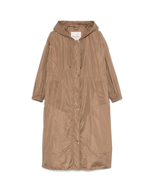 Max Mara Cube Brown Polyester Coats
