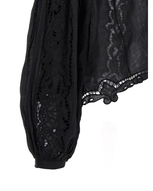 Kubra Camicie Nero di Isabel Marant in Black