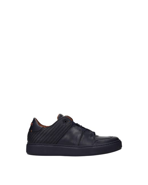 Zegna Sneakers Couture Leather Blue
