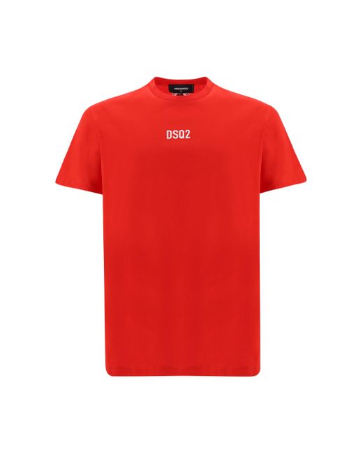 T-Shirt di DSquared² in Red da Uomo