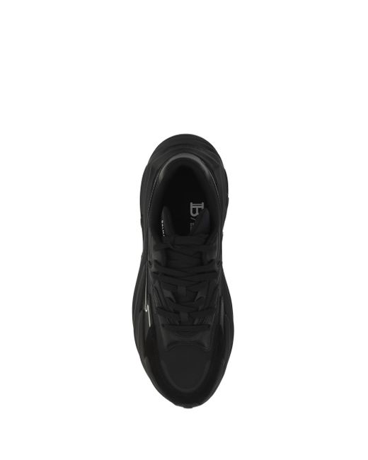 Sneakers Run-Row di Balmain in Black da Uomo