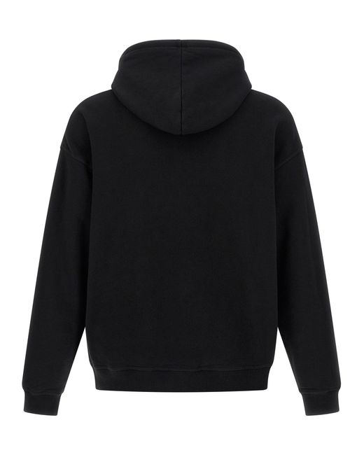 DSquared² Gray Sponge Patch Sweatshirt for men