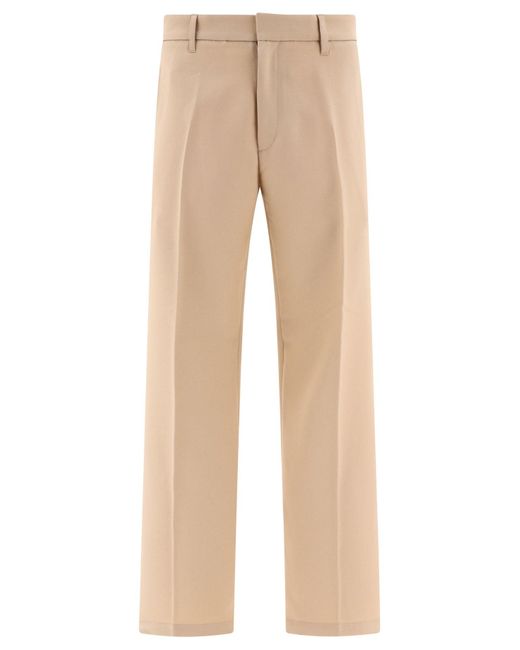 Stockholm Surfboard Club Natural "Club Sune" Trousers for men