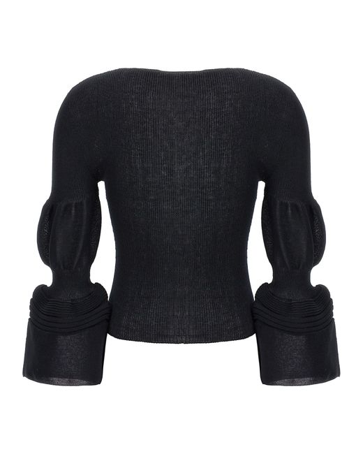 Assemblage Branch Top Nero-Donna di Issey Miyake in Black