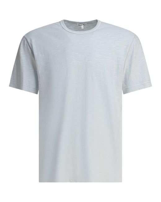 Alex Mill Blue Cotton T-Shirt T-Shirts Light for men