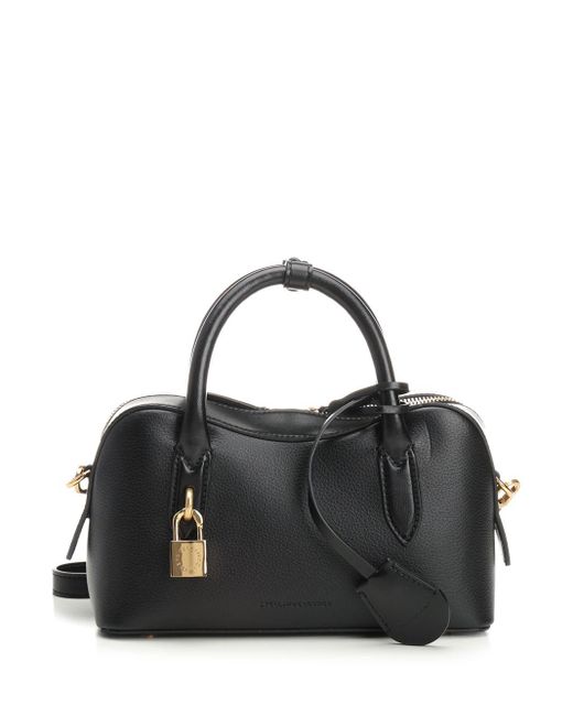 Stella McCartney Black Synthetic Leather Stella Ryder Handbag