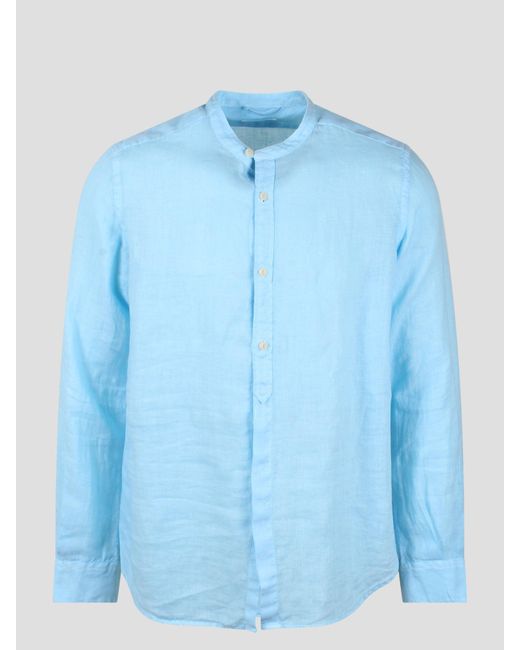 Naxos shirt di Mc2 Saint Barth in Blue da Uomo