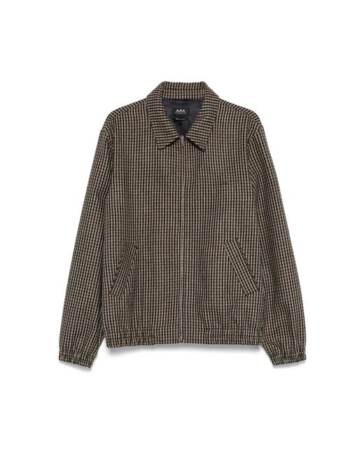 A.P.C. Green Outerwears for men
