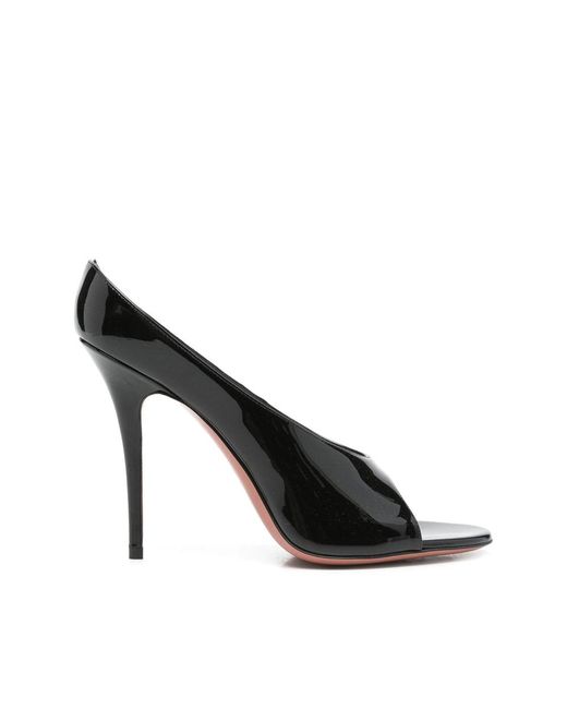 AMINA MUADDI Black Leather Shoes