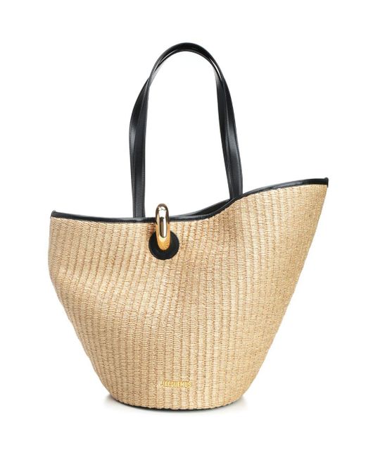 Jacquemus Natural Bambola Handbags