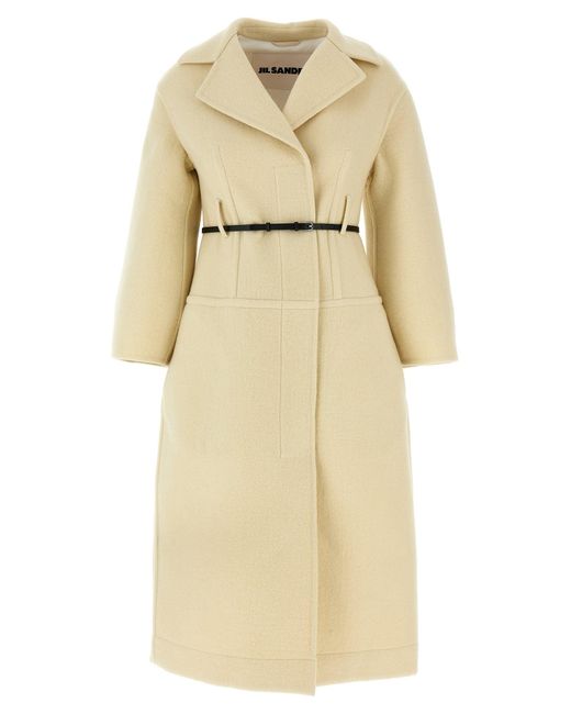 Jil Sander Natural '02' Coat