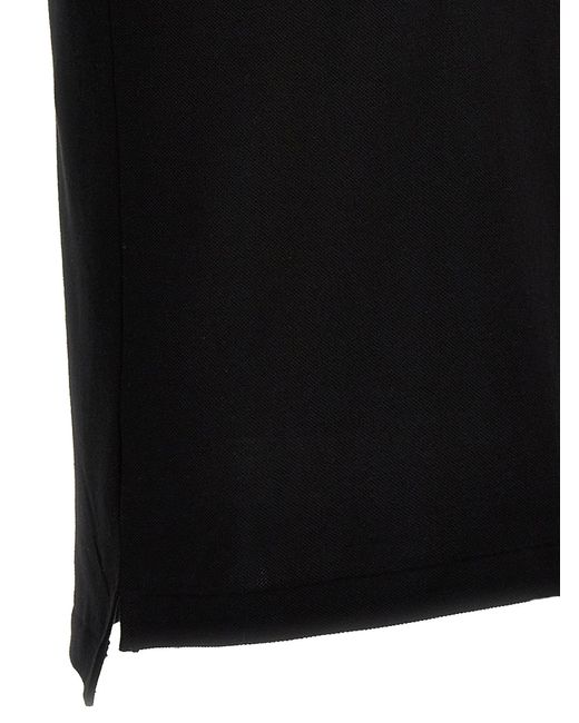 COMME DES GARÇONS PLAY Black Logo Patch Shirt Polo for men