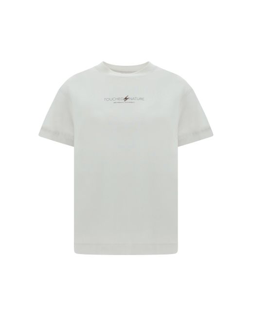 T-Shirt di Brunello Cucinelli in White