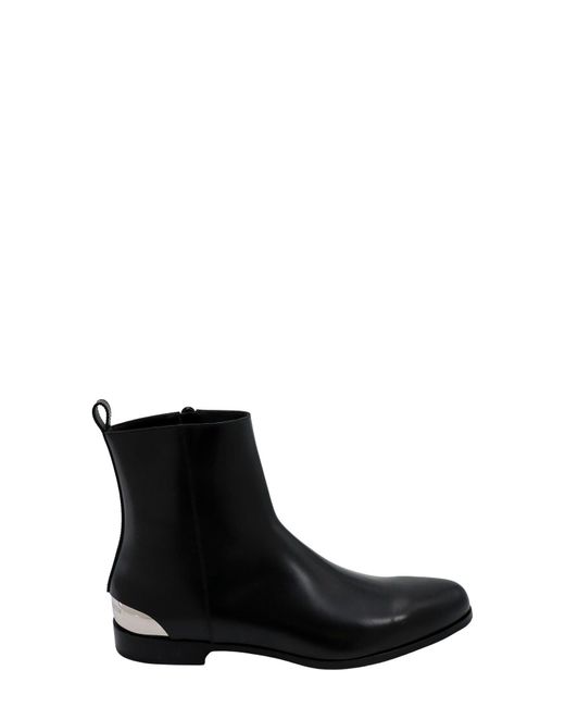 alexander mcqueen boots with studs