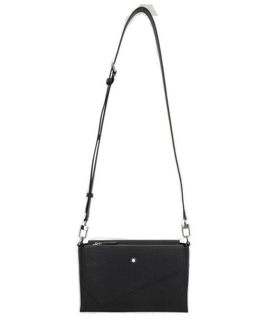 ショルダーバッグ MONTBLANC SARTORIAL TRIO MESSENGER BAG IN TEXTURED LEATHER Sartorial Trio Messenger - Luxury Cross bodies – Montblanc® DO