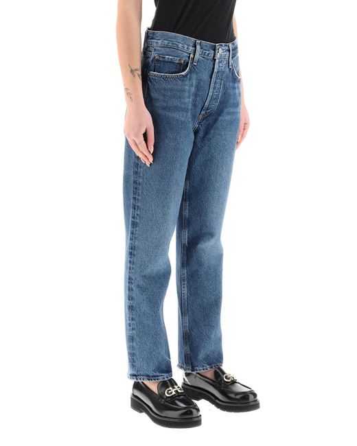 Agolde Blue Lana Crop Regular Jeans