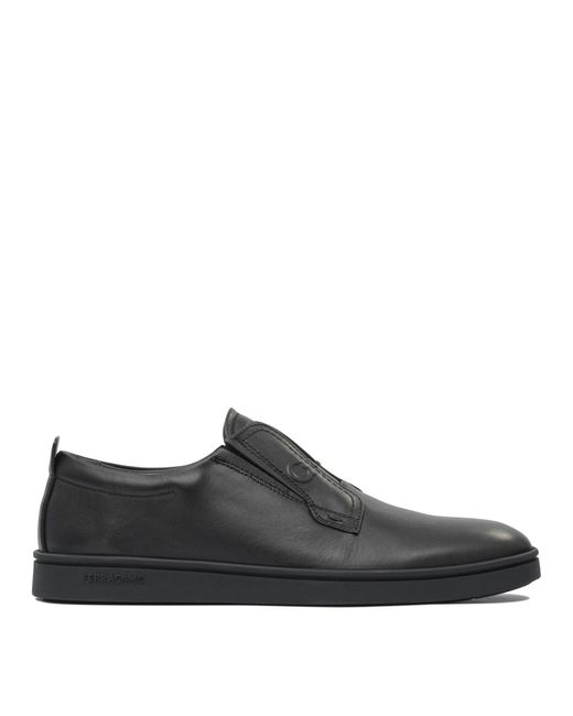 Loafers & Slippers Nero-Uomo di Ferragamo in Black da Uomo