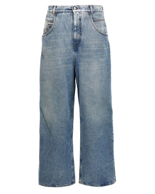 Hed Mayner Blue Indigo Jeans for men