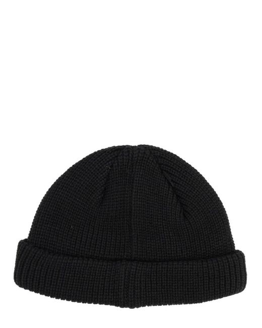 Obey Black Cap With Logo for men