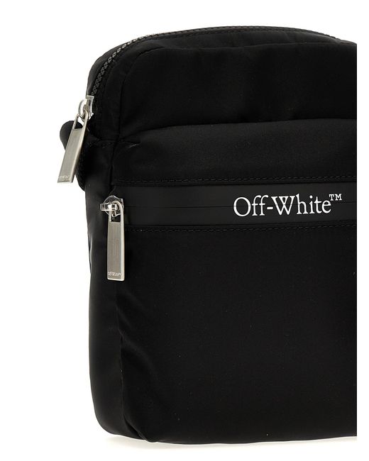 Off-White c/o Virgil Abloh Black Outdoor Crossbody Bags for men